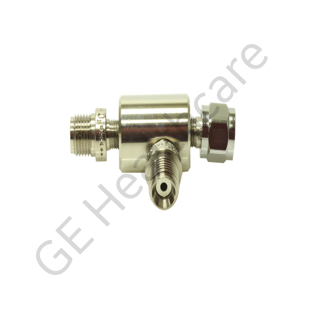 TEE O2 DISS Female with Two DISS Male with Checks TEE O2 DISS Female with Two DISS Male with Checks