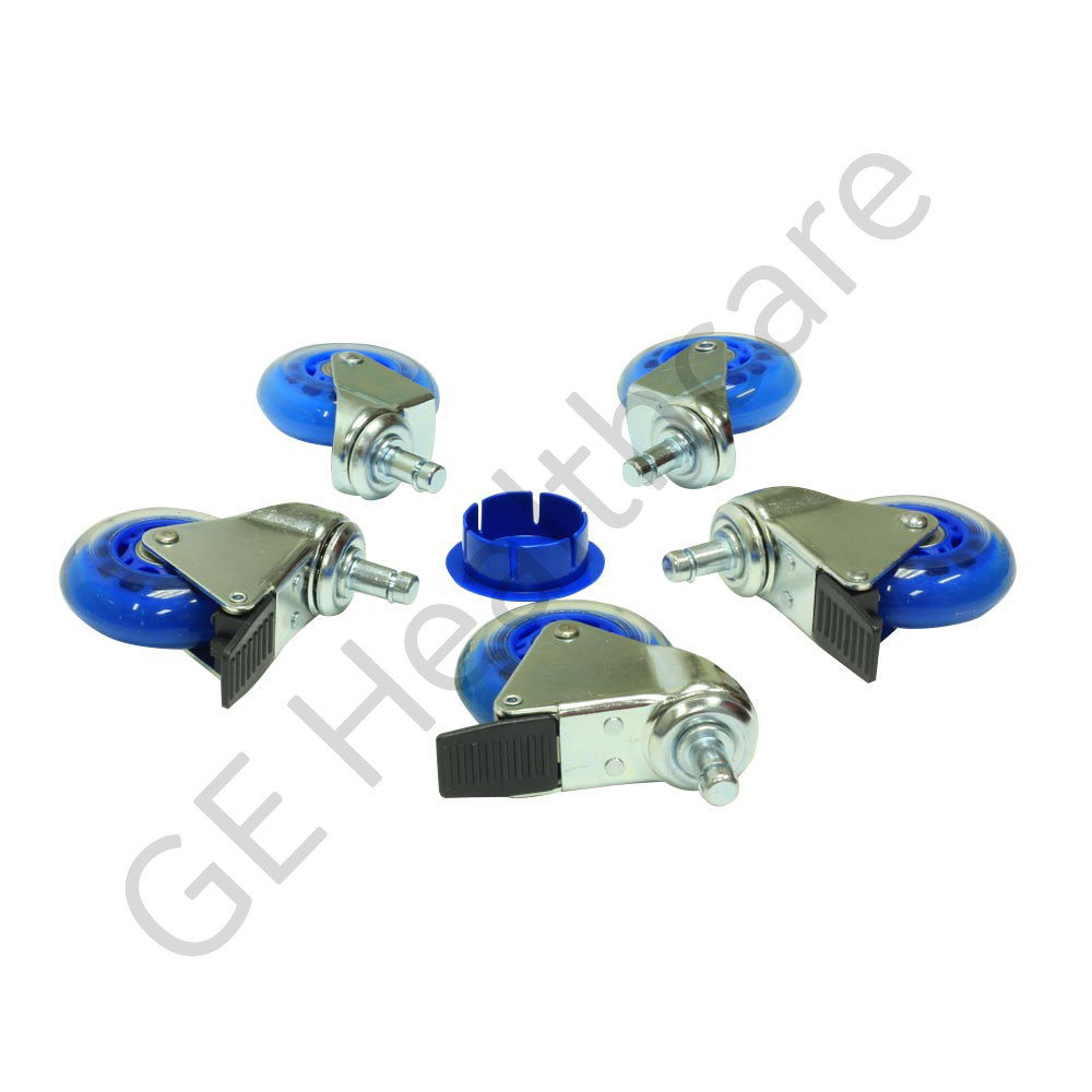 Kit Dinamap Rollstand Casters Set with Anti-Static Drag Kit Dinamap Rollstand Casters Set with Anti-Static Drag